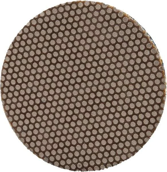 3M - 1" Diam, 1,800 Grit, Diamond Hook & Loop Disc - Ultra Fine Grade, Coated, Cloth Backing, Series 6002J