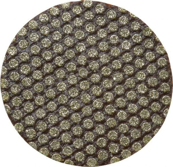 3M - 1-1/2" Disc Diam, 60 Grit, Diamond Quick Change Disc - Type R Attaching System, Coated, Green, Medium Grade, 30,000 RPM, 6234J Series