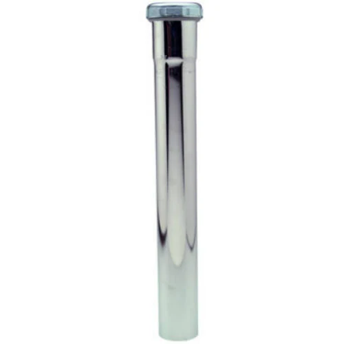 Master Plumber 219-329 Kitchen Drain Extension Tube, 1-1/2" x 12", Chr