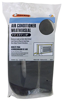 Frost King AC43H Air Conditioner Open Cell Foam Tape, 2.25" x 2.25" x
