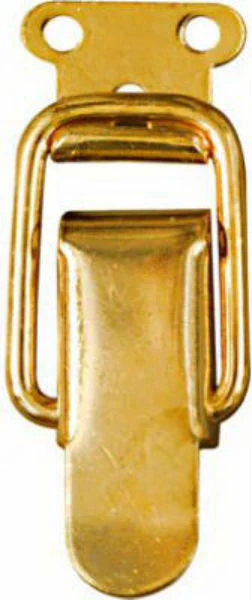 National Hardware N208-561 Draw Catch, 2-1/4" x 7/8", Bright Brass, 2