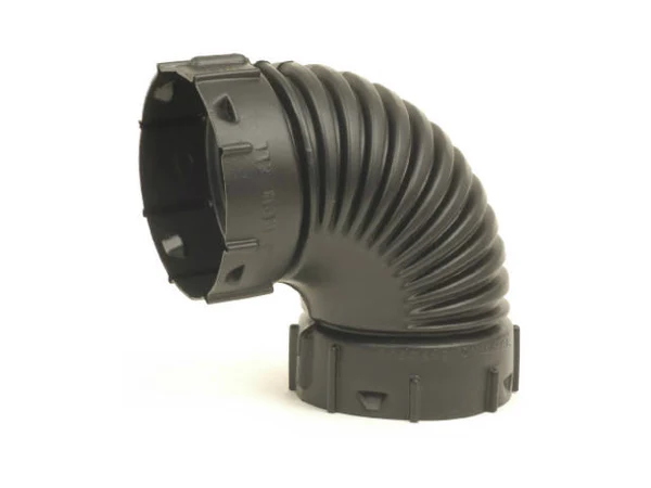 ADS 0490AA 90 Degree Drain Tube Elbow, 4"