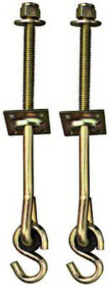National Hardware N264-077 Machine Screw Swing Hook Kit, 2-Pack