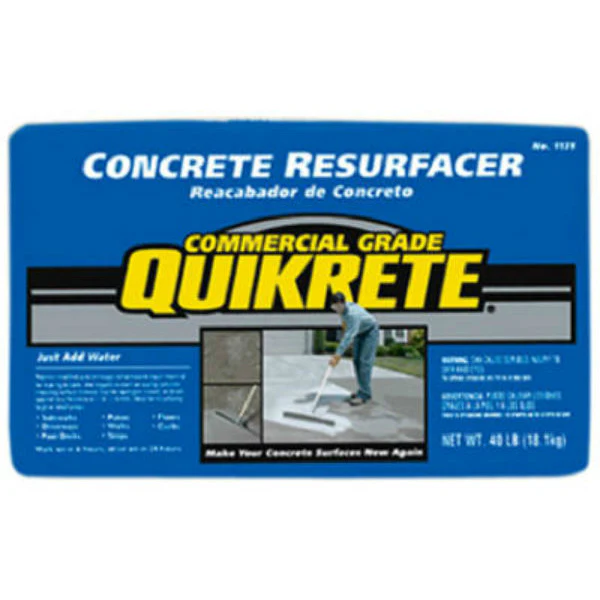 Quikrete 1131-40 Commercial Grade Concrete Resurfacer, 40 Lbs