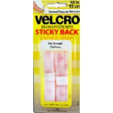 STICKY BACK TAPE WHITE 18" X 3/4"
