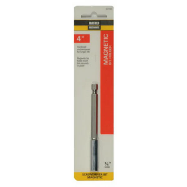 Master Mechanic 301165 Magnetic Bit Tip Holder, 4"