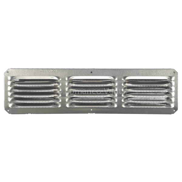 Lomanco C416 C-Series Under Eave Cornice Vent, 4" x 16", Mill