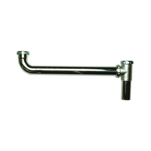 Master Plumber 320-773 2-Bowl End Outlet Drain, 1-1/2" OD x 16", Chrom