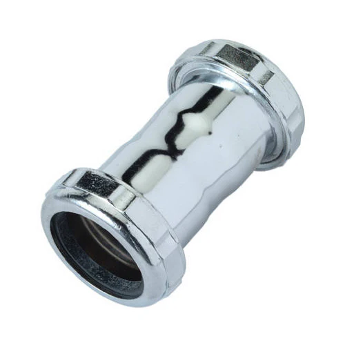 Master Plumber 320-835 Kitchen Drain Coupling, 1-1/2", Chrome Plated B