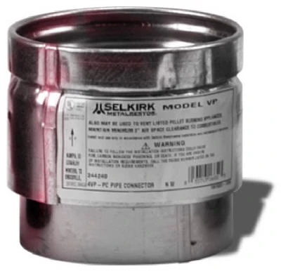 Selkirk 243240 Pipe Connector, 3", #3VP-PC