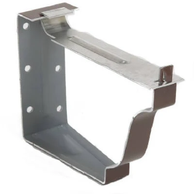 Amerimax 2502219 Snap Lok Fascia Bracket, 5", Brown Aluminum
