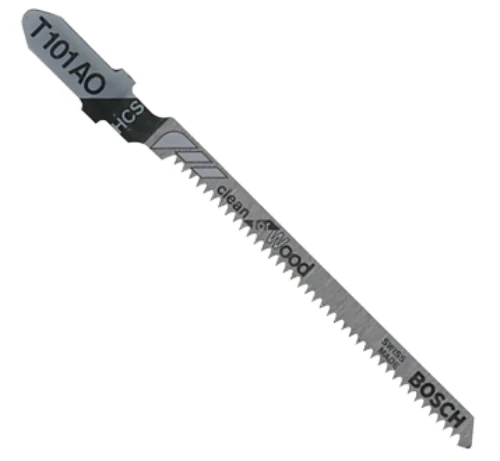 Bosch T101AO Wood Cutting Jig Saw Blade, 3", 20 TPI, 5-Pack