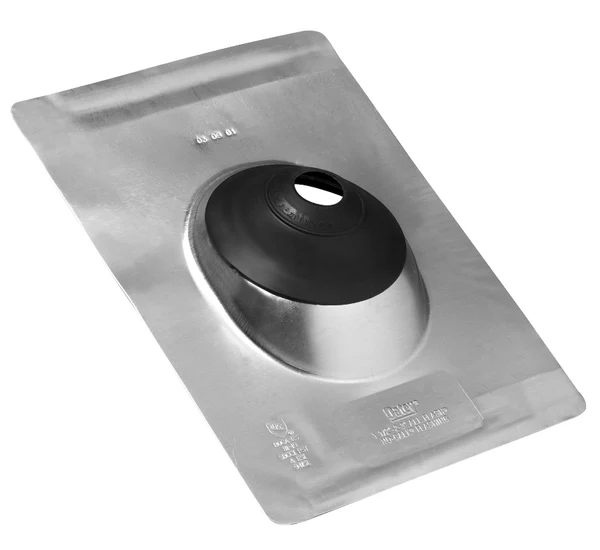 Oatey 11867 Galvanized No-Calk Roof Flashing, 3"