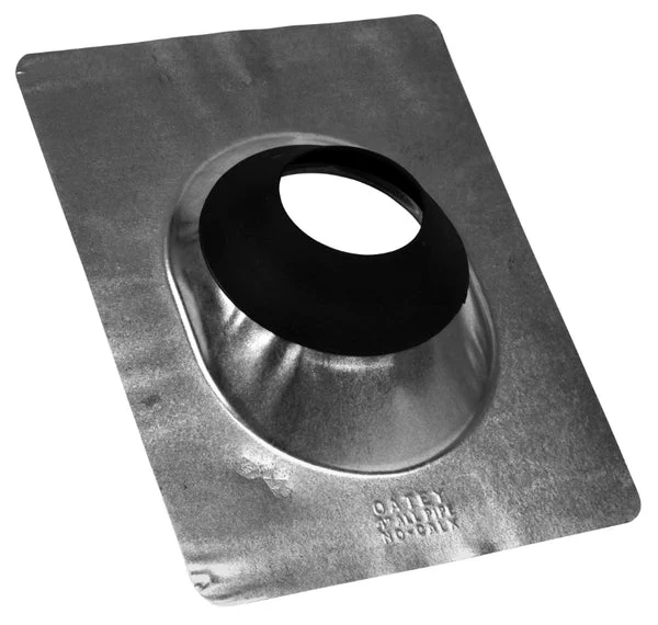 Oatey 11880 Galvanized No-Calk Roof Flashing, 4"