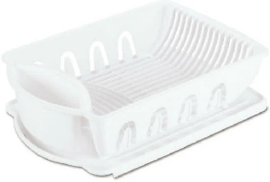 Sterilite 06418006 Ultra Sink Set, White, 2 Piece