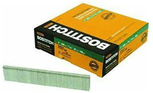 Bostitch SX50357/8G Narrow Crown Finish Staples, 7/8" Leg, 18-Gauge,
