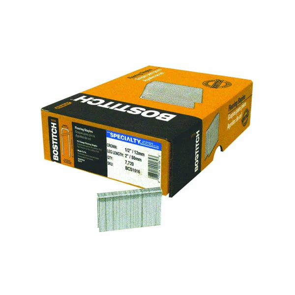 Bostitch BCS1516 Hardwood Flooring Staple, 2", 15-1/2 Gauge