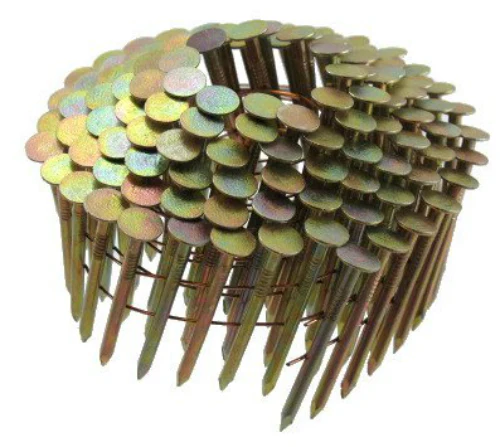 Bostitch CR5DGAL Galvanized 15° Coil Roofing Nails, 1.75" Smooth Shank
