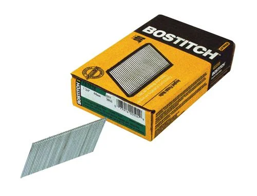 Bostitch FN1528 "FN" Style Angled Steel Finish Nails, 1-3/4", 15 Gauge