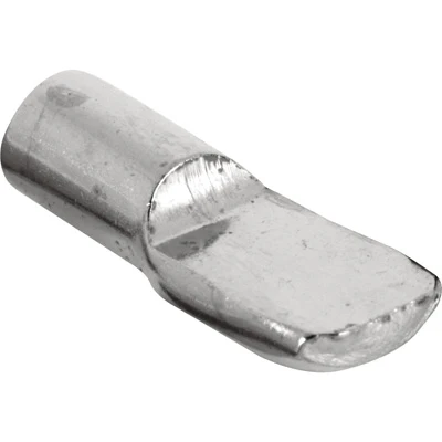 Slide-Co 243363 Shelf Support Peg, 1/4" Dia, Nickel, 8-Pack