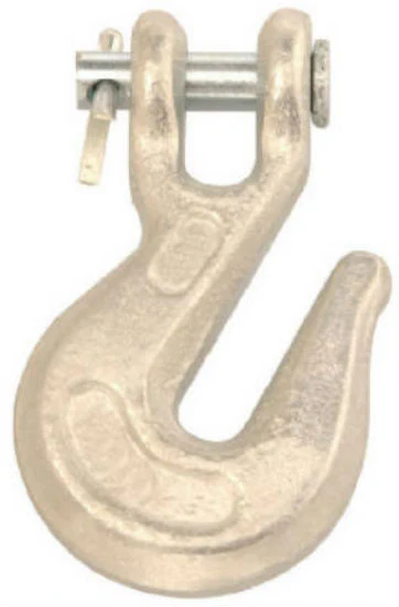 Campbell T9501624 Clevis Grab Hook, 3/8", Zinc Plated