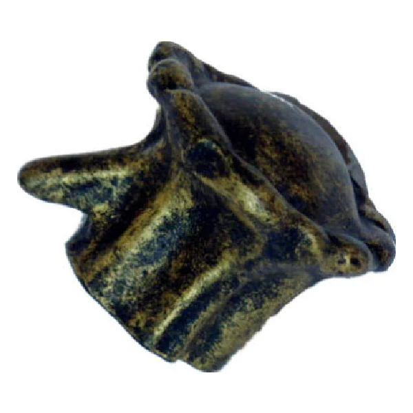Sierra Lifestyles SL-681347 Deer Antler Burr Cabinet Knob, Bronzed Bla