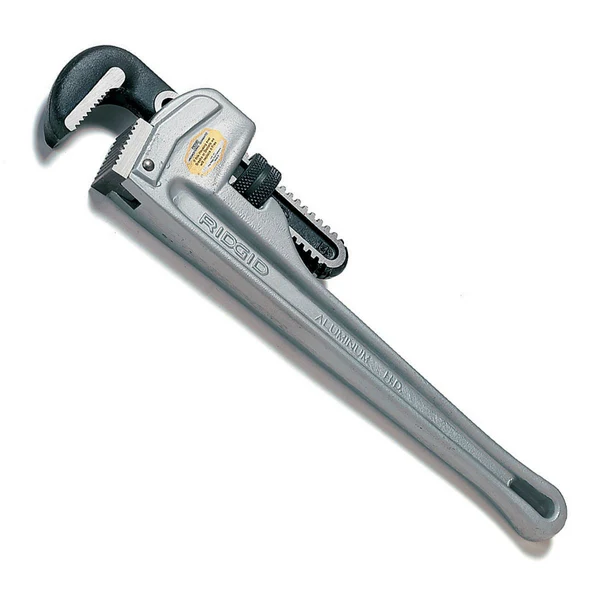 Ridgid 31100 Aluminum Straight Pipe Wrench, #818, 18"