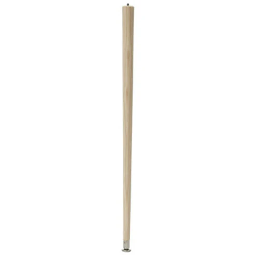 Waddell 2528 Furniture Grade Quality Round Taper Table Leg, 28", Hardw