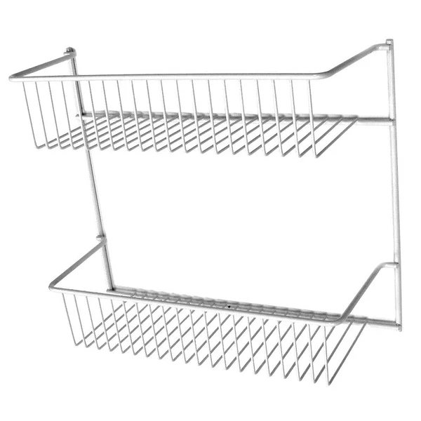 ClosetMaid 800200 2-Tier Cabinet/Wall Storage Rack, Epoxy Coated Stee