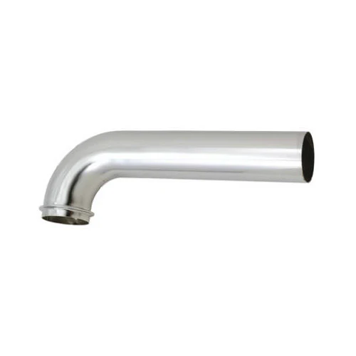 Master Plumber 452-854 Kitchen Drain Wall Tube, 1-1/2" x 7", Chrome Pl