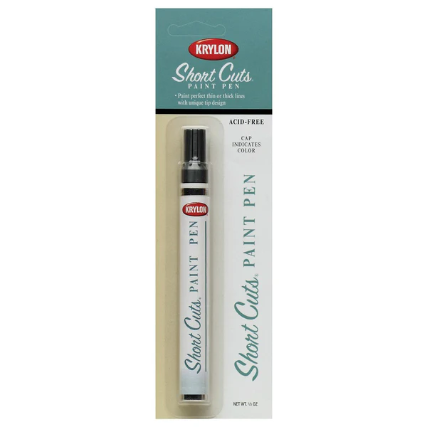 Krylon SCP-911 Short Cuts Hobby/Craft Paint Pen, Gloss Hunter Green,