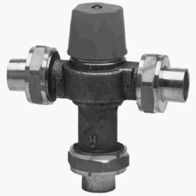 Watts 1170-UT-M2-1 Thermostatic Mixing Valve, 1"