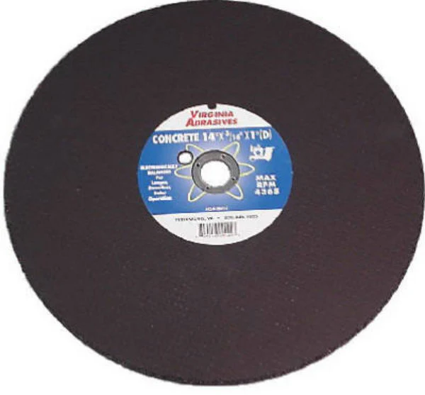 Virginia Abrasives™ 424-22142 Bonded Masonry Cutoff Wheel,14" x 1/4" x
