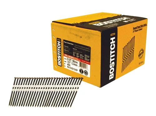 Bostitch RH-S16D131EP Plastic Collated Stick Framing Nails, 21°,3.50",