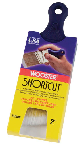 Wooster Q3211-2 Shortcut Nylon/Polyester Paintbrush, 2"