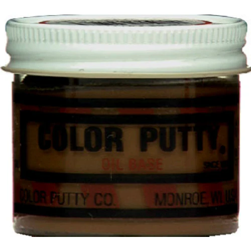 Color Putty 126 Oil Based Wood Filler Putty, Brown Mahogany, 3.68 Oz