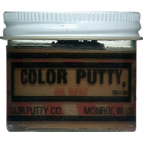 Color Putty 136 Oil Based Wood Filler Putty, Nutmeg, 3.68 Oz