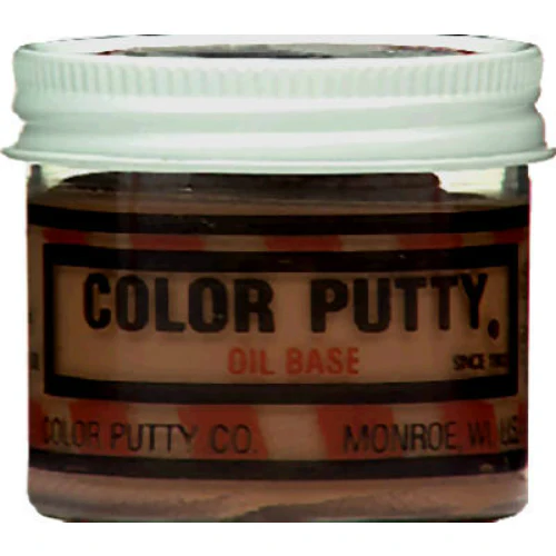 Color Putty 138 Oil Based Wood Filler Putty, Pecan, 3.68 Oz