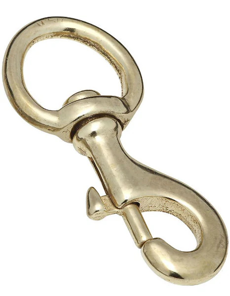 National Hardware N223-206 Bolt Snap, 1" x 3-1/2", Solid Bronze