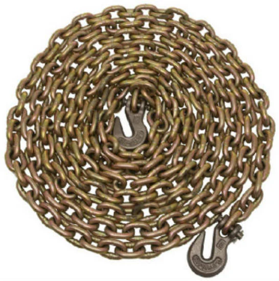 Campbell 0513578 Tow Chain with Clevis Grab Hook, 5/16" x 20'