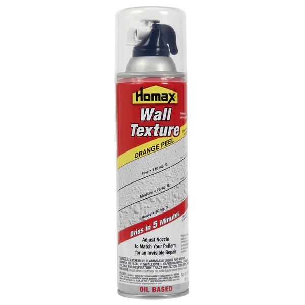 Homax 4055-06 Oil-Based Orange Peel Drywall Texture Spray, 20 Oz