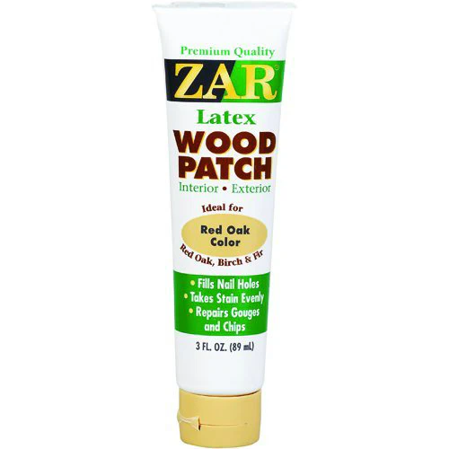 ZAR 31041 Interior/Exterior Latex Wood Patch, Red Oak, 3 Oz