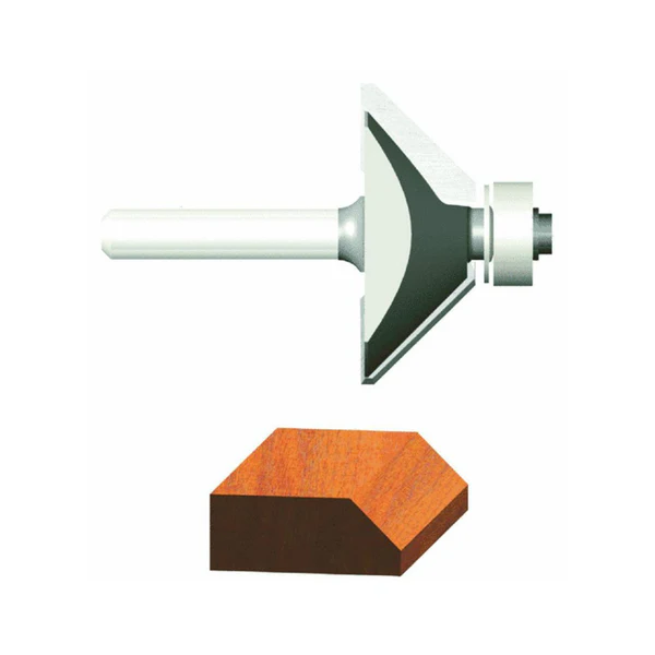Vermont American 23155 Carbide Tipped Silver Series Chamfer Bit, 1-3/