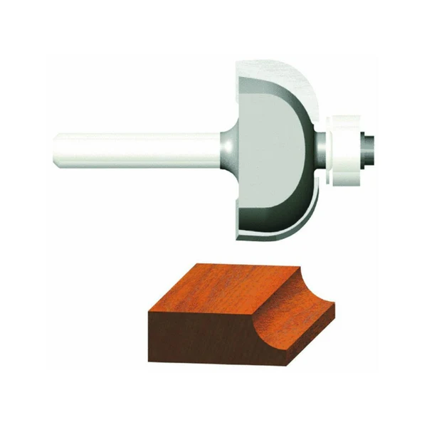 Vermont American 23141 Carbide Tipped Silver Series Cove Router Bit,