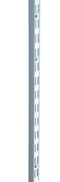 Knape & Vogt 82-TI-16.5 Dual Track Shelf Standard, 16.5'', Titanium,