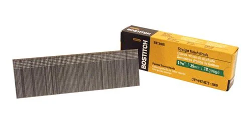 Bostitch BT1340B Galvanized Brad Nails, 1-9/16", 18-Gauge, 2000-Pack