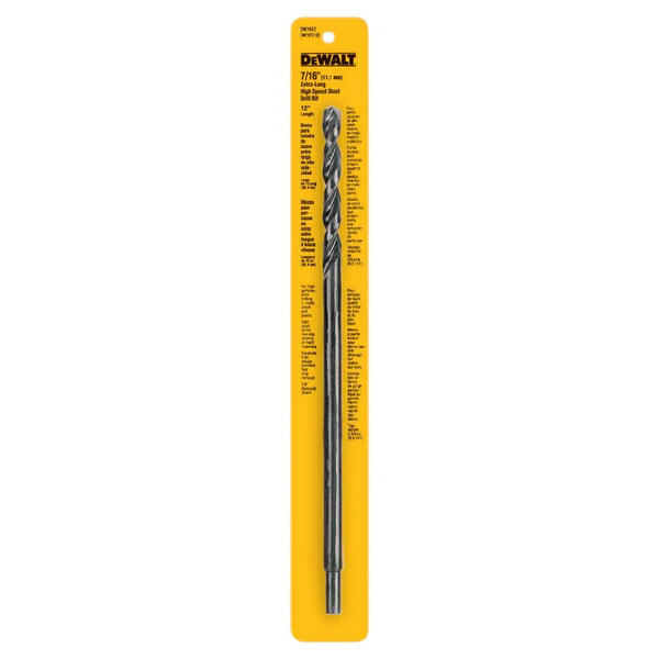 DeWalt DW1612 High Speed Split Point Drill Bit, Black Oxide Coated, 7