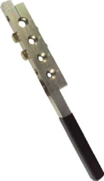 National Hardware N283-903 Swag Tool #2, 1/16"-1/8", Yellow Chromate