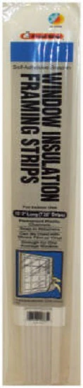 Frost King 4-726 Permanent Self-stick Framing Stick, 26" Long, White,