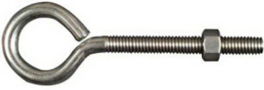 National Hardware N221-655 Eye Bolt, 3/8" x 5", Stainless Steel